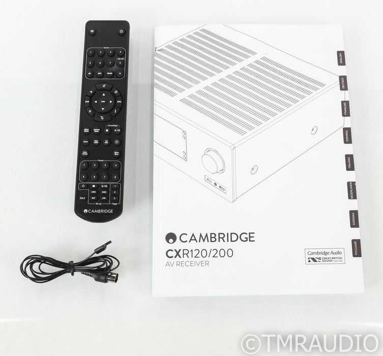 Cambridge Audio CXR200 7.1 Channel Home Theater Receiver; CX-R200; Remote