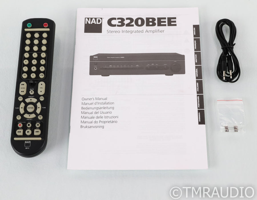 NAD C 320BEE Stereo Integrated Amplifier; Remote