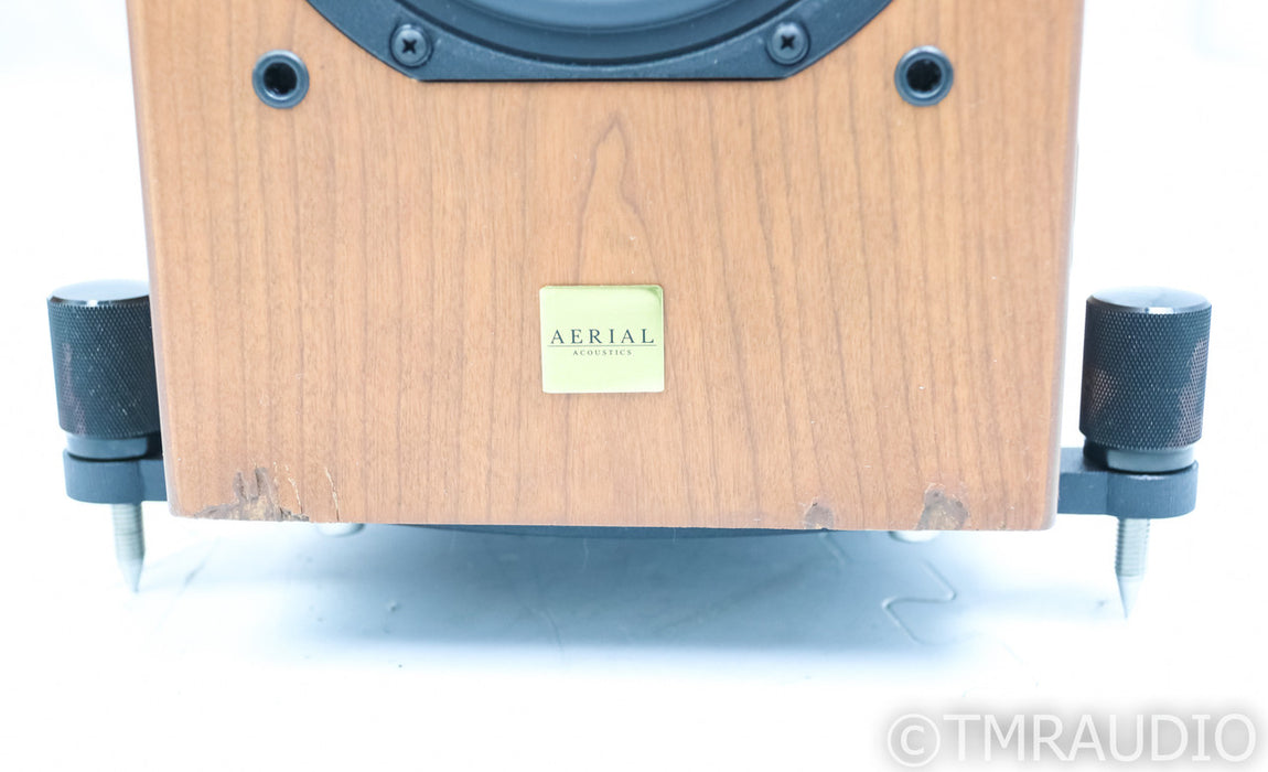 Aerial Acoustics Model 9 Floorstanding Speakers; Natural Cherry Pair