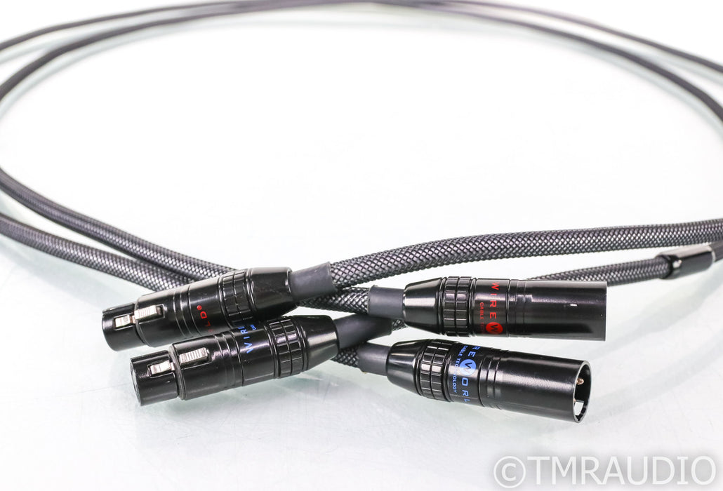 WireWorld Silver Eclipse 6 XLR Cables; 2m Pair Balanced Interconnects