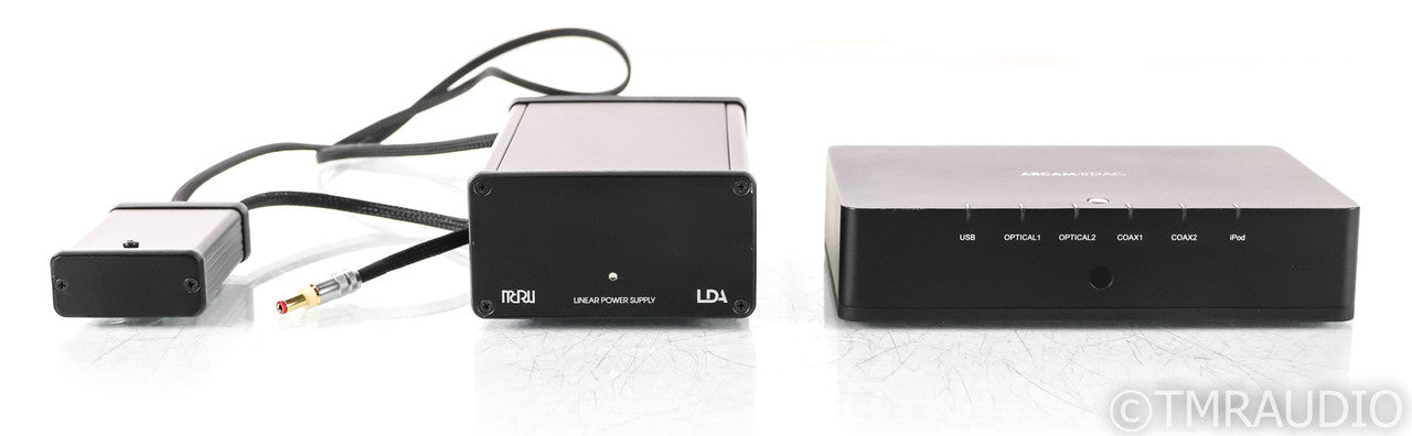 Arcam irDAC D/A Converter; Black; Upgraded MCRU Power Supply