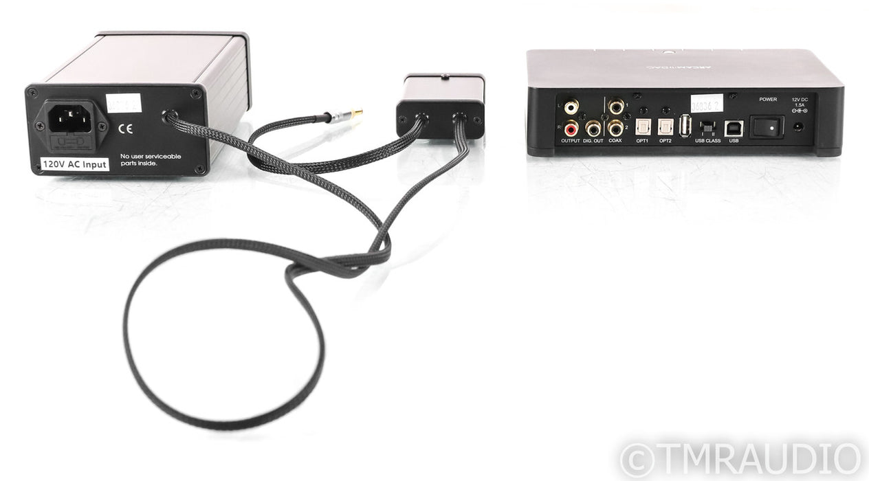 Arcam irDAC D/A Converter; Black; Upgraded MCRU Power Supply