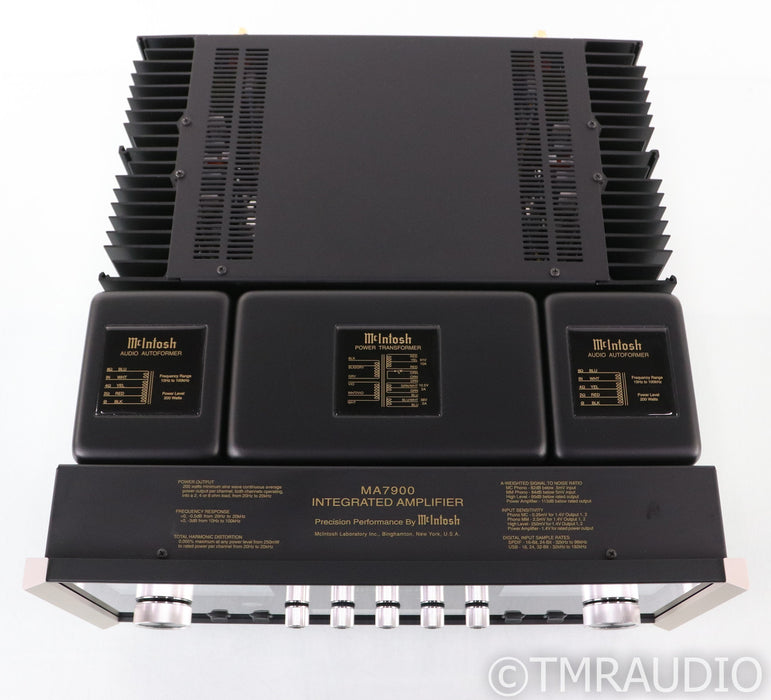 McIntosh MA7900 Stereo Integrated Amplifier; MA-7900; USB; Remote