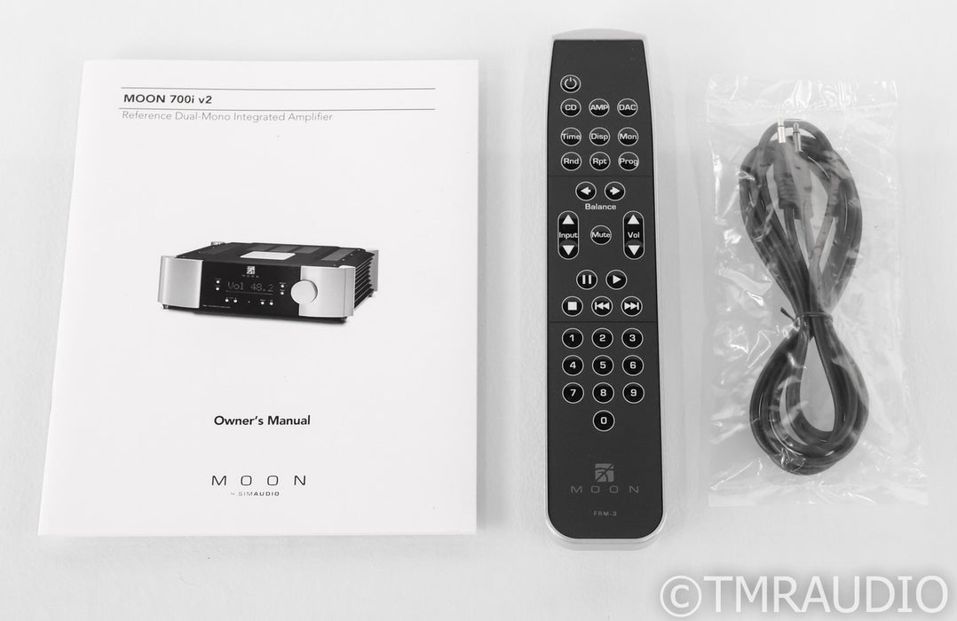 Simaudio Moon 700i V2 Stereo Integrated Amplifier; 700-i; Remote; Silver