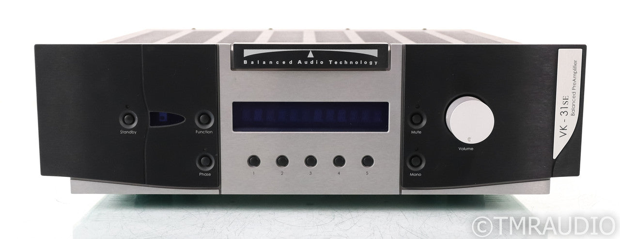 BAT VK-31SE Stereo Tube Preamplifier; Balanced Audio Technology; VK31SE; Remote