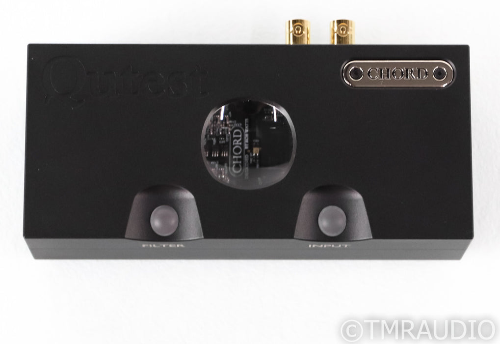Chord Electronics Qutest DAC; D/A Converter; Black (Open Box)