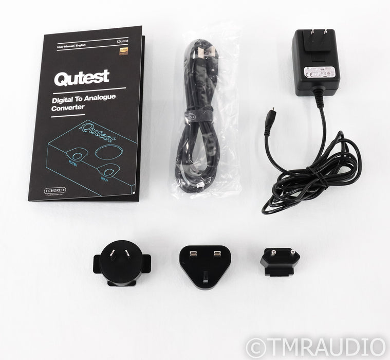 Chord Electronics Qutest DAC; D/A Converter; Black (Open Box)