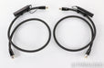 AudioQuest Wind XLR Cables; 1m Pair Balanced Interconnects; 72v DBS