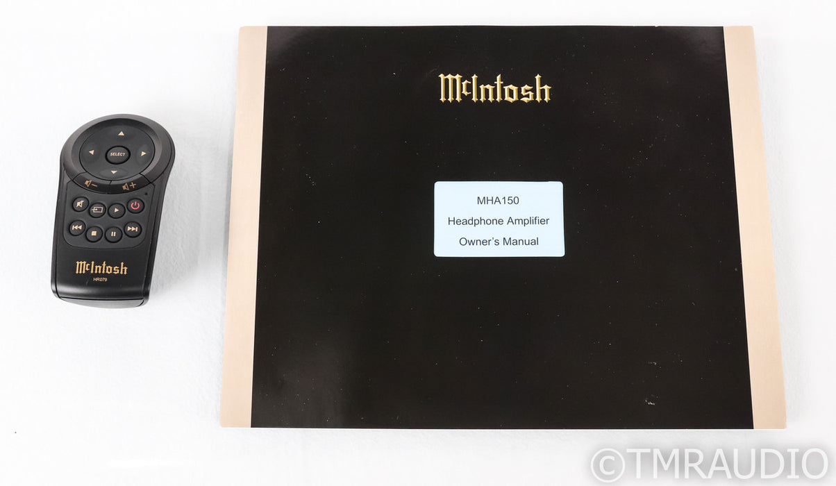 McIntosh MHA150 Headphone Amplifier / DAC; MHA-150; Remote; USB
