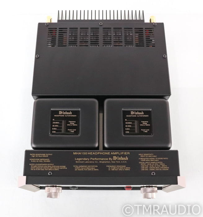 McIntosh MHA150 Headphone Amplifier / DAC; MHA-150; Remote; USB