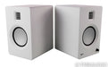 Kanto Tuk Powered Bookshelf Speakers; Bluetooth; MM Phono; Remote; White; Bluetooth; MM Phono; Remote; White