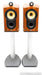 B&W Nautilus 805 Bookshelf Speakers; Cherry Pair w/ Stands