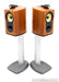 B&W Nautilus 805 Bookshelf Speakers; Cherry Pair w/ Stands