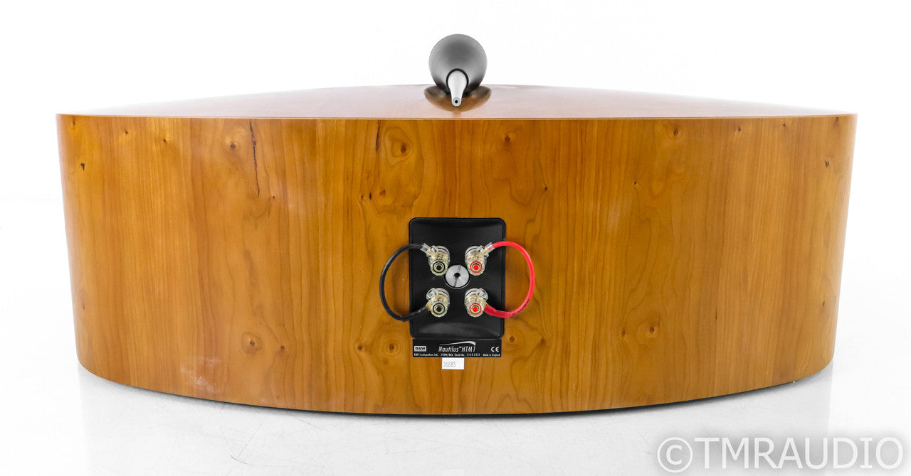 B&W Nautilus HTM1 Center Channel Speaker; HTM-1; Cherry