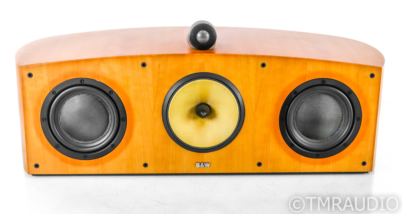 B&W Nautilus HTM1 Center Channel Speaker; HTM-1; Cherry