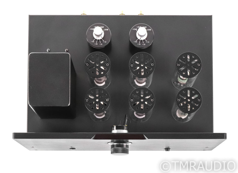 Allnic H-1202 Stereo Tube MM / MC Phono Preamplifier; H1202; Black
