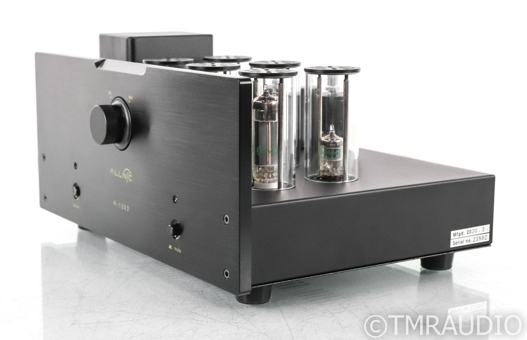 Allnic H-1202 Stereo Tube MM / MC Phono Preamplifier; H1202; Black