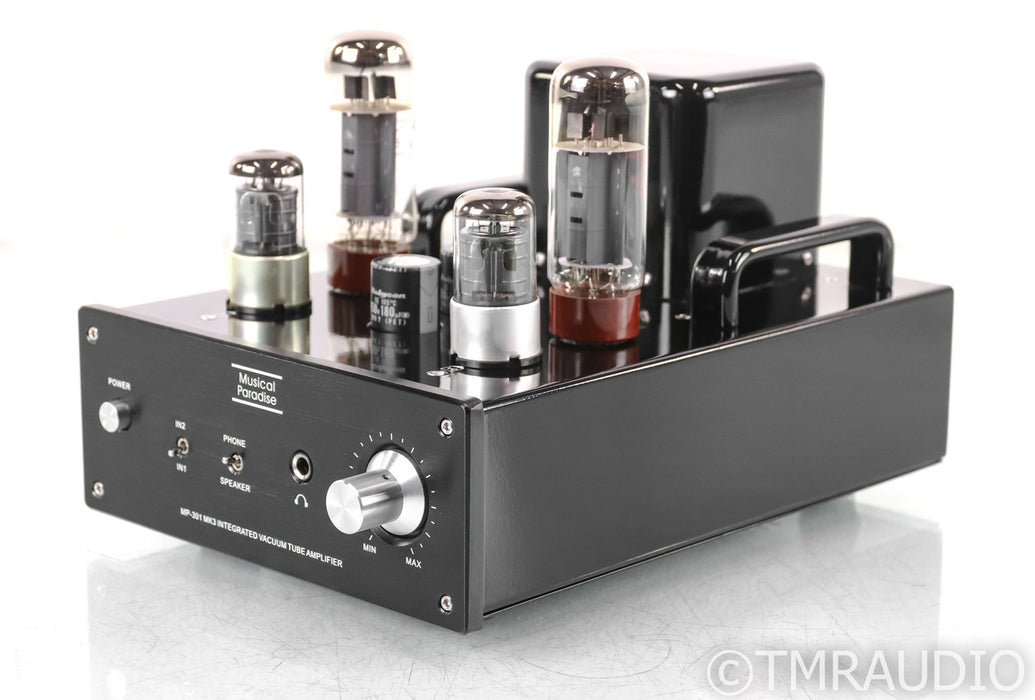 Musical Paradise MP-301 MK3 Stereo Tube Integrated Amplifier; MP301; Black