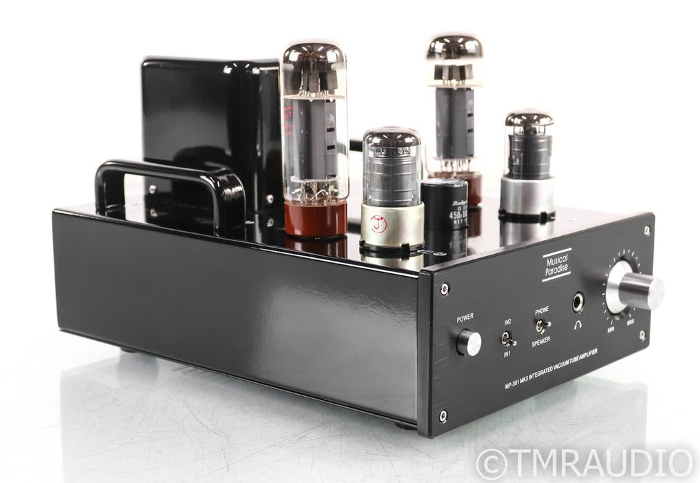 Musical Paradise MP-301 MK3 Stereo Tube Integrated Amplifier; MP301; Black