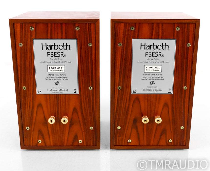 Harbeth P3ESR SE Bookshelf Speakers; Special Edition; Rosewood Pair