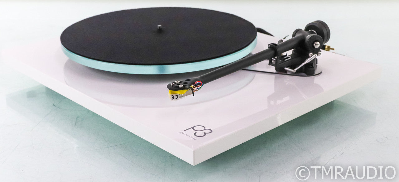 Rega Planar 3 Turntable; P3; RB330 Tonearm; Rega Exact MM Cartridge