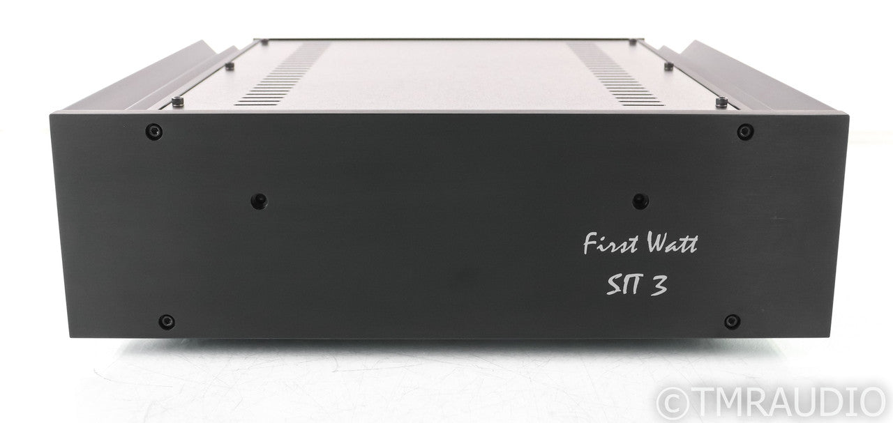 First Watt SIT-3 Stereo Power Amplifeir; SIT3; Black; Nelson Pass