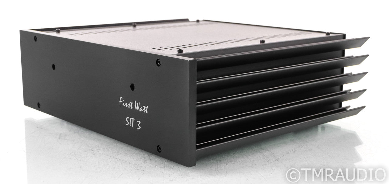 First Watt SIT-3 Stereo Power Amplifeir; SIT3; Black; Nelson Pass