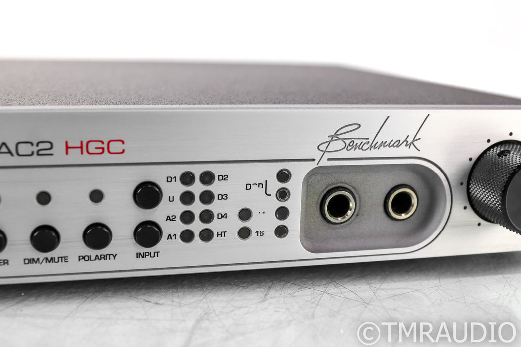 Benchmark DAC2 HGC DAC; DAC-2; D/A Converter; Silver; Remote