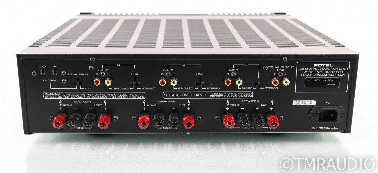 Rotel RMB-1066 6 Channel Power Amplifier; RMB1066