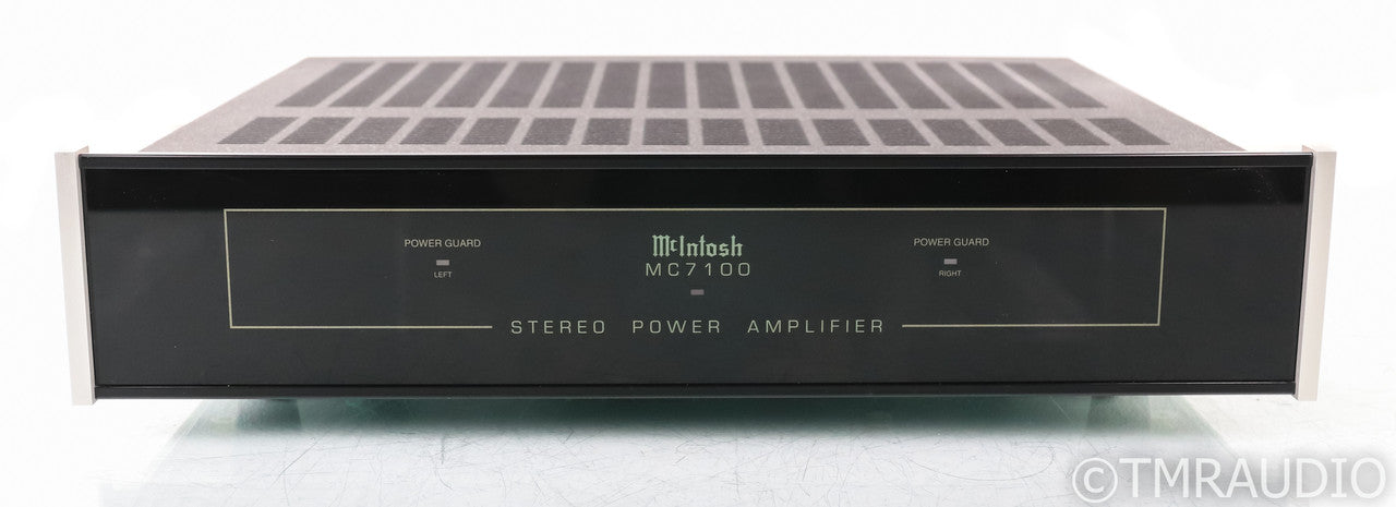 McIntosh MC7100 Stereo Power Amplfiier; MC-7100; Late Version