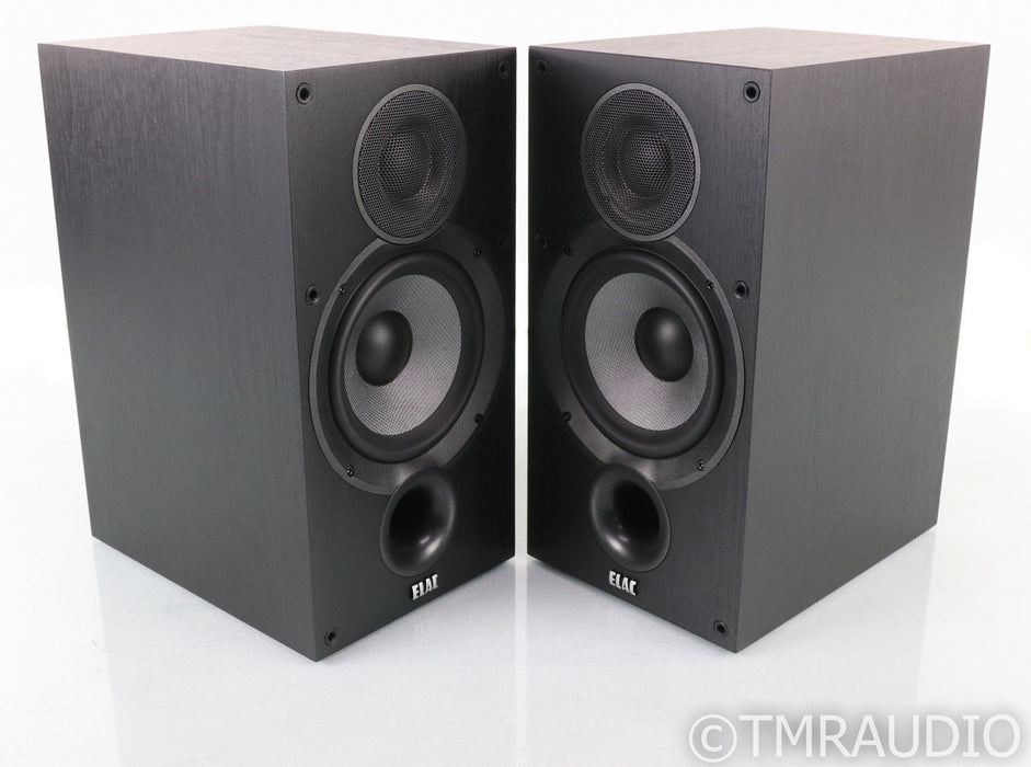 Elac Debut 2.0 B6.2 Bookshelf Speakers; Black Pair; DB62-BK