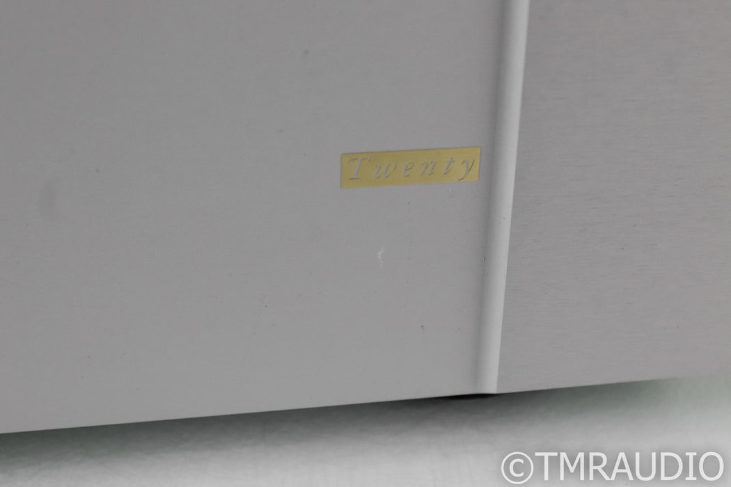 Ayre VX-5 Twenty Stereo Power Amplifier; VX5; Silver