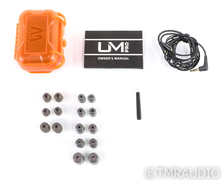 Westone UM Pro 50 In-Ear Monitors; Signature Series; Pair