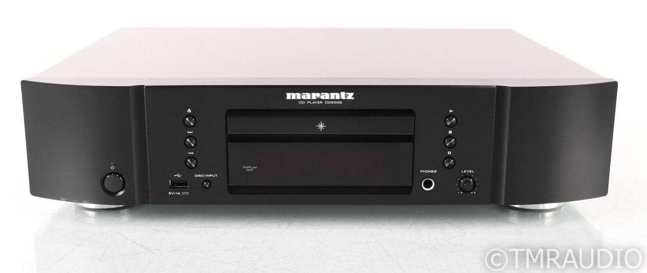 Marantz CD6006 CD Player; CD-6006; Black; Remote (Refurbished)