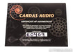 Cardas Clear XLR Cables; rev 1; 1m Pair Balanced Interconnects