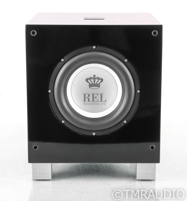 REL T/7i 8" Powered Subwoofer; T-7I; Gloss Black