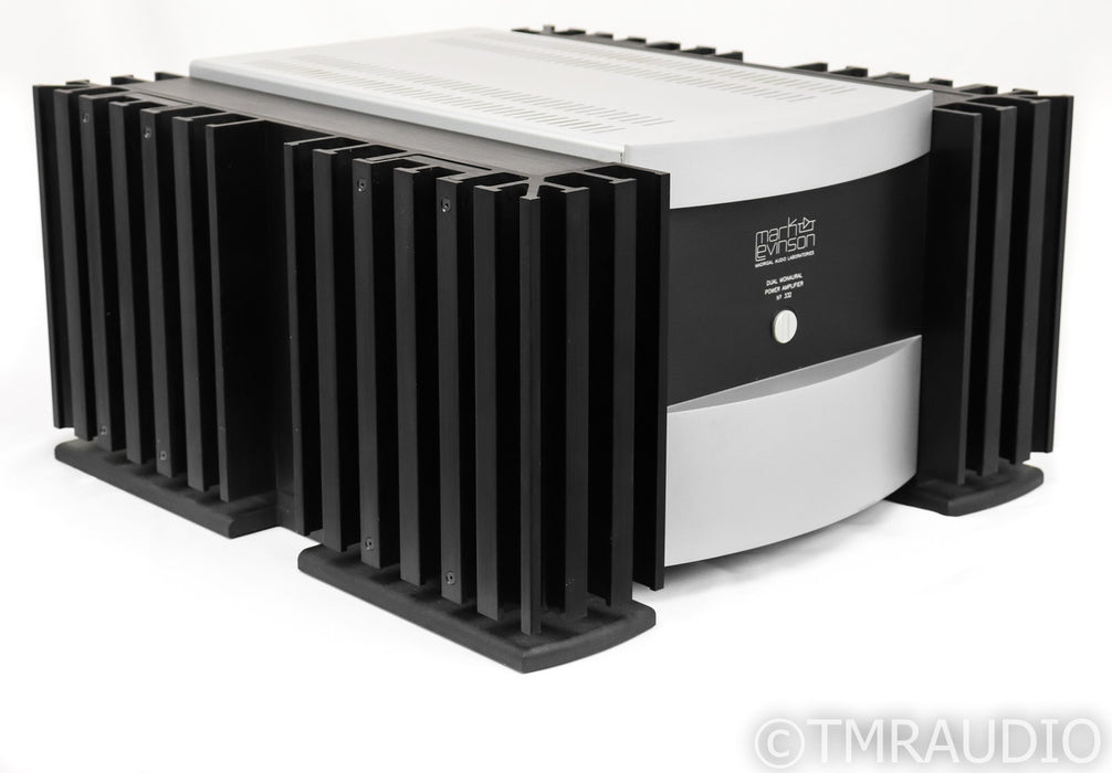 Mark Levinson No. 332 Stereo Power Amplifier; 332; Silver & Black; 332; Silver & Black