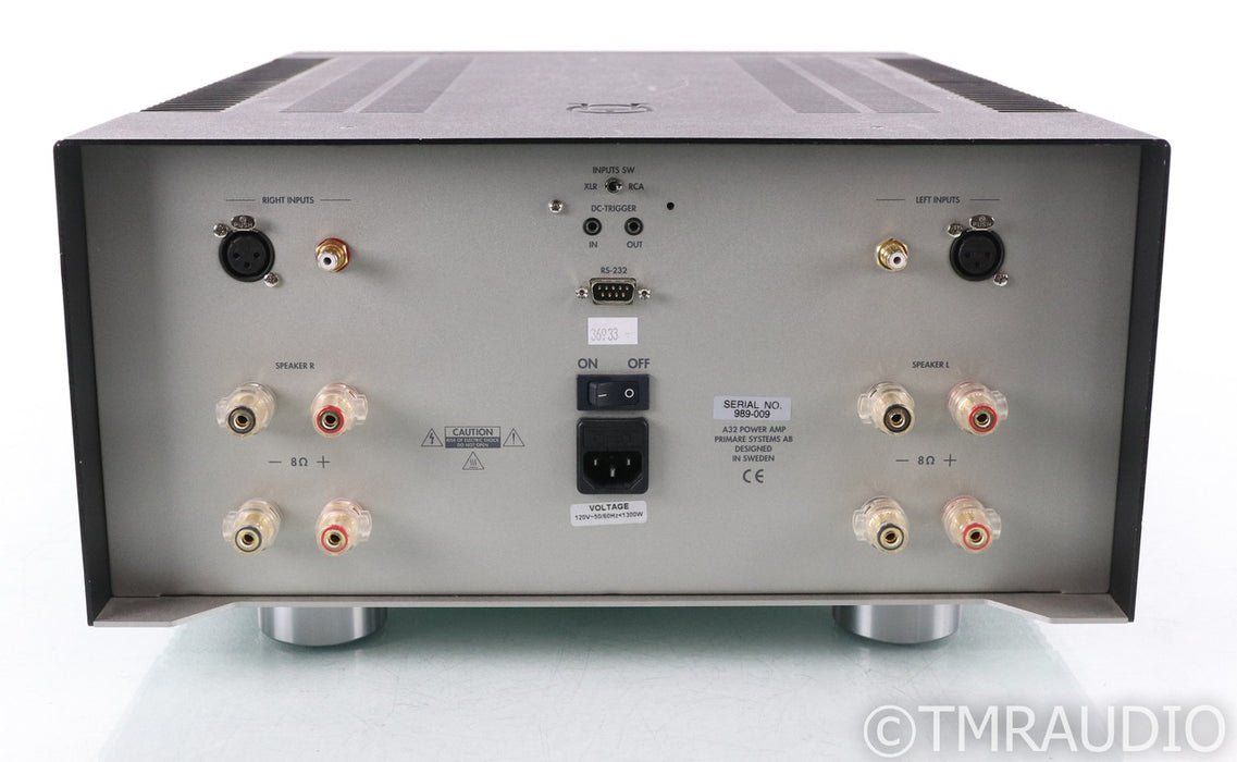 Primare A32 Stereo Power Amplifier; A-32; Black