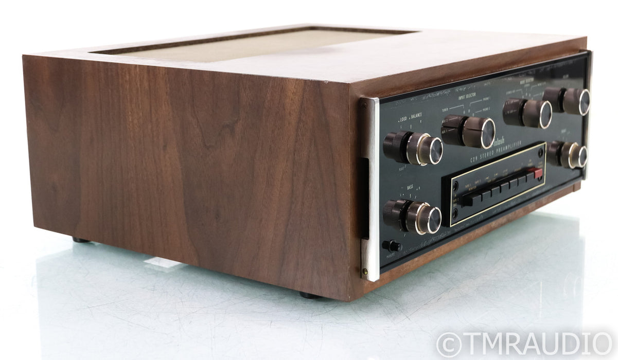 McIntosh C29 Vintage Stereo Preamplifier; C-29; Walnut Cabinet