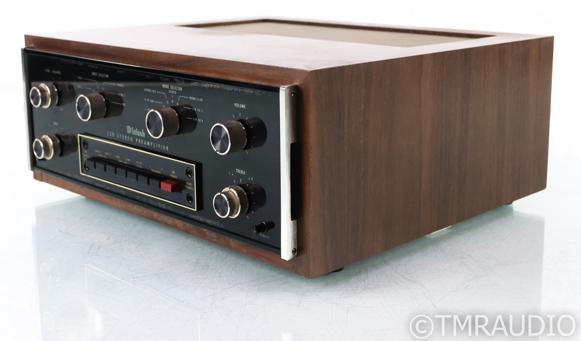 McIntosh C29 Vintage Stereo Preamplifier; C-29; Walnut Cabinet