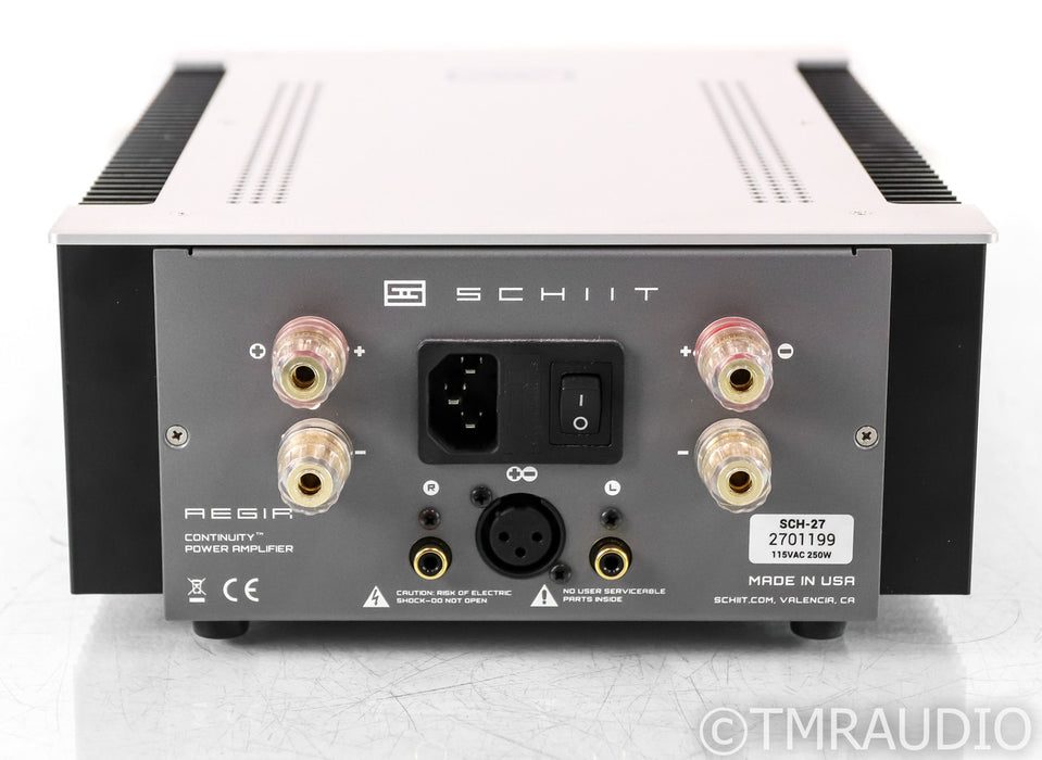Schiit Aegir Stereo Power Amplifier; Silver
