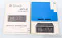 McIntosh MPI-4 Vintage Maximum Performance Indicator Scope; MPI4; Rare Find
