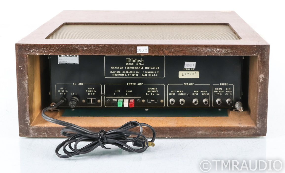 McIntosh MPI-4 Vintage Maximum Performance Indicator Scope; MPI4; Rare Find