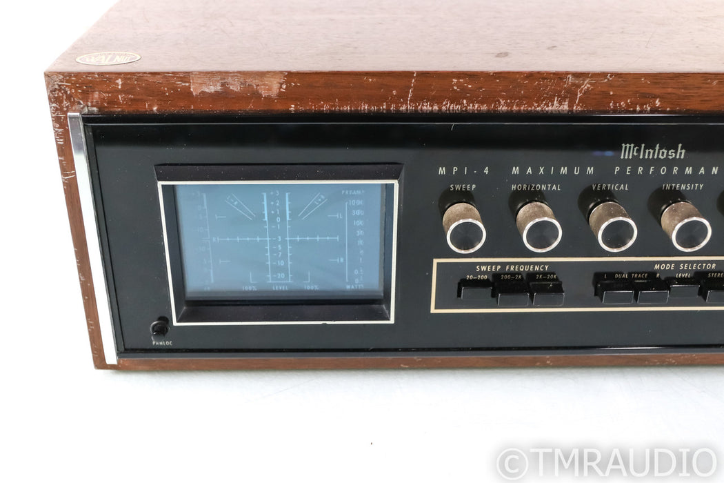 McIntosh MPI-4 Vintage Maximum Performance Indicator Scope; MPI4; Rare Find