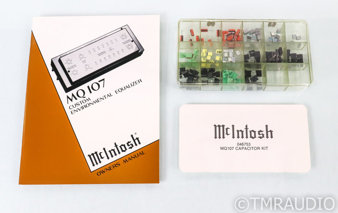 McIntosh MQ107 Vintage Environmental Equalizer; MQ-107; Exceptional Condition