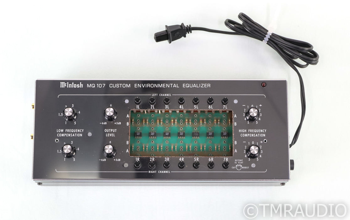 McIntosh MQ107 Vintage Environmental Equalizer; MQ-107; Exceptional Condition
