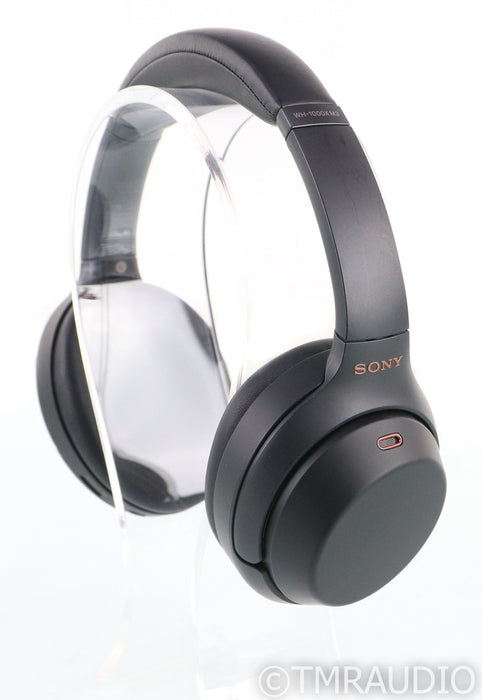 Sony WH-1000X M3 Wireless Closed Back Headphones; WH1000XM3; Noise Cancelling