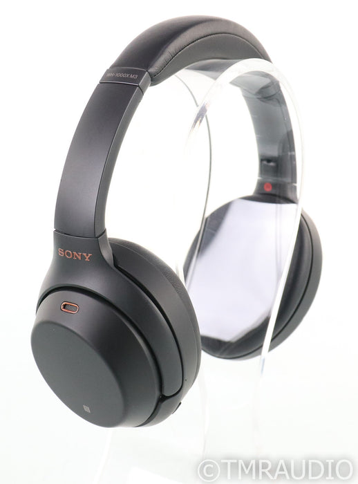 Sony WH-1000X M3 Wireless Closed Back Headphones; WH1000XM3; Noise Cancelling