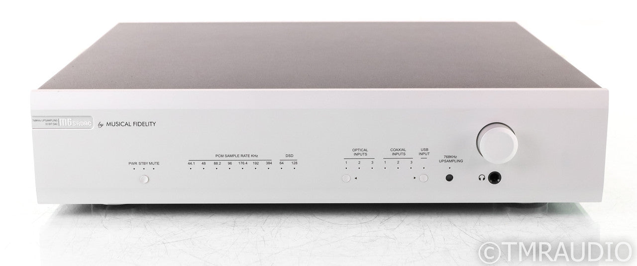 Musical Fidelity M6sR DAC; D/A Converter; Silver; Remote (Open Box)