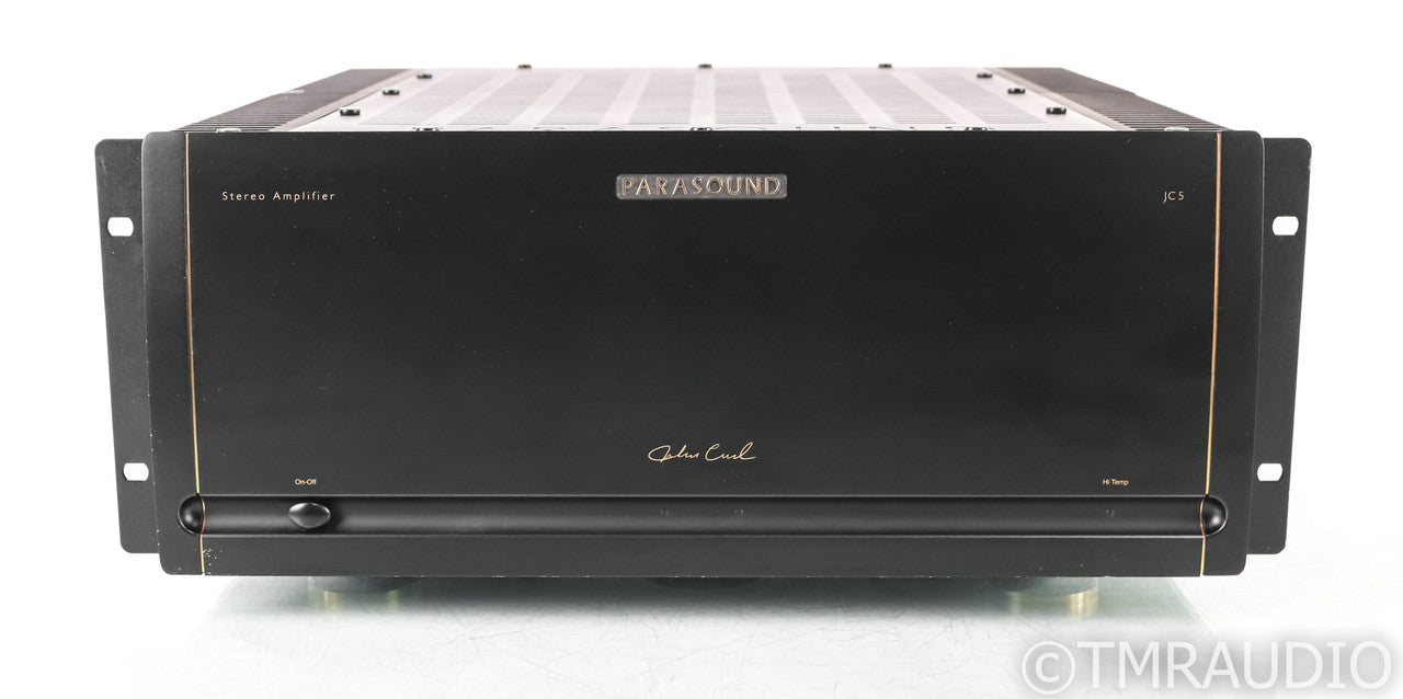 Parasound Halo JC5 Stereo Power Amplifier; JC-5; Black; John Curl
